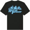 ehrenlos shirt | horse power blue front & back