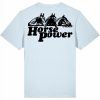 ehrenlos shirt | horse power black front & back
