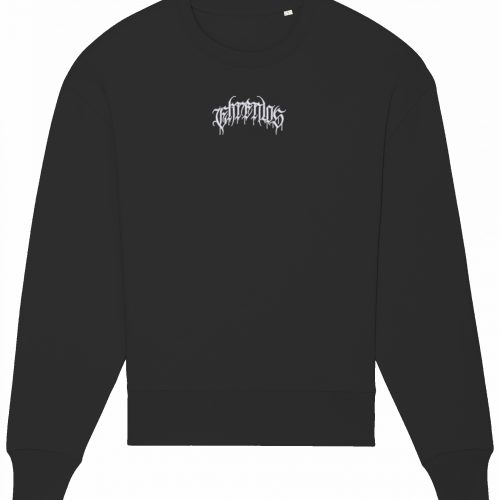 ehrenlos.life x kid laser sweater | stick front white