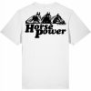 ehrenlos shirt | horse power black front & back